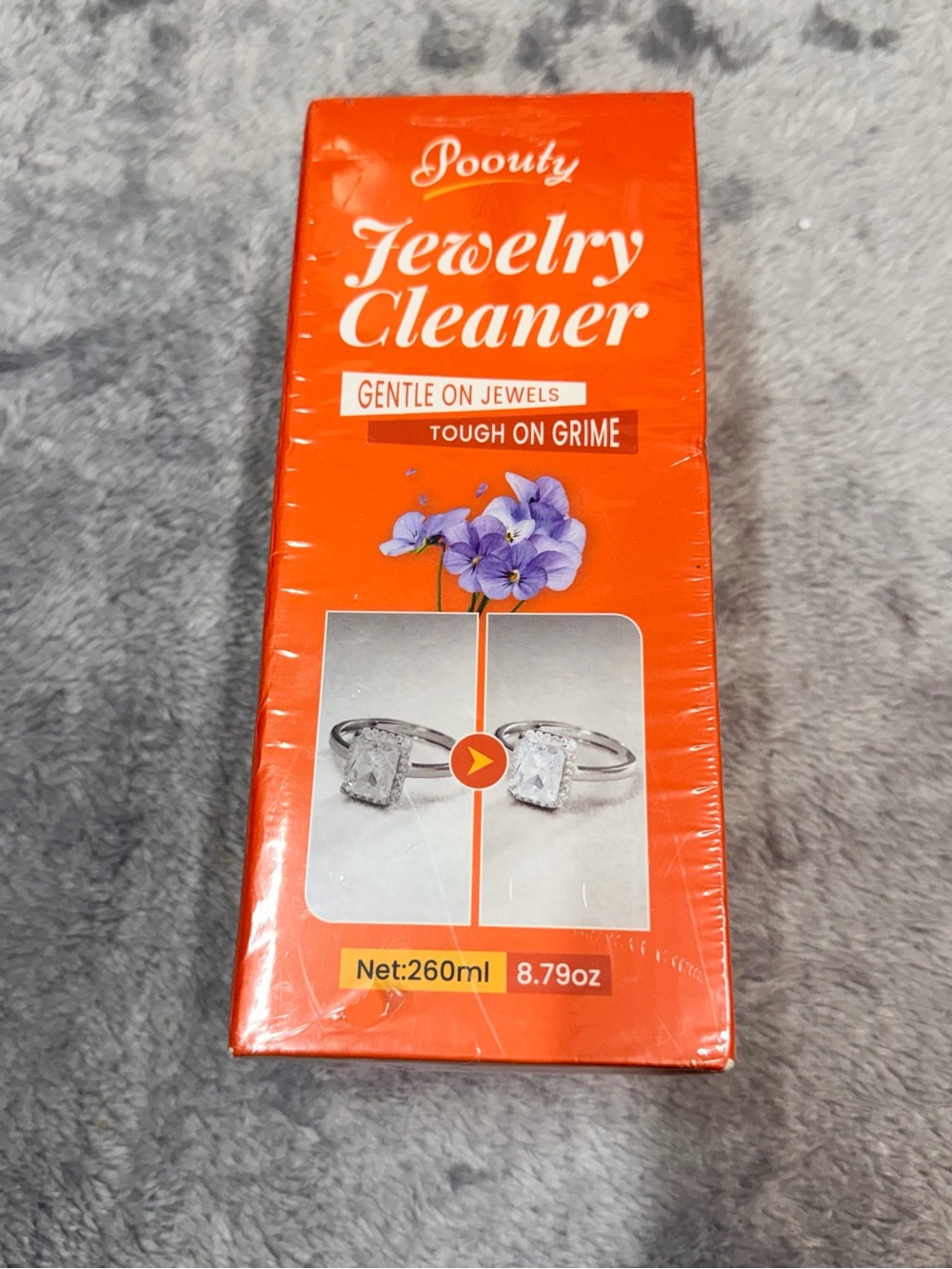 Orange Jewelry Cleaner – Gentle & Tough on Grime